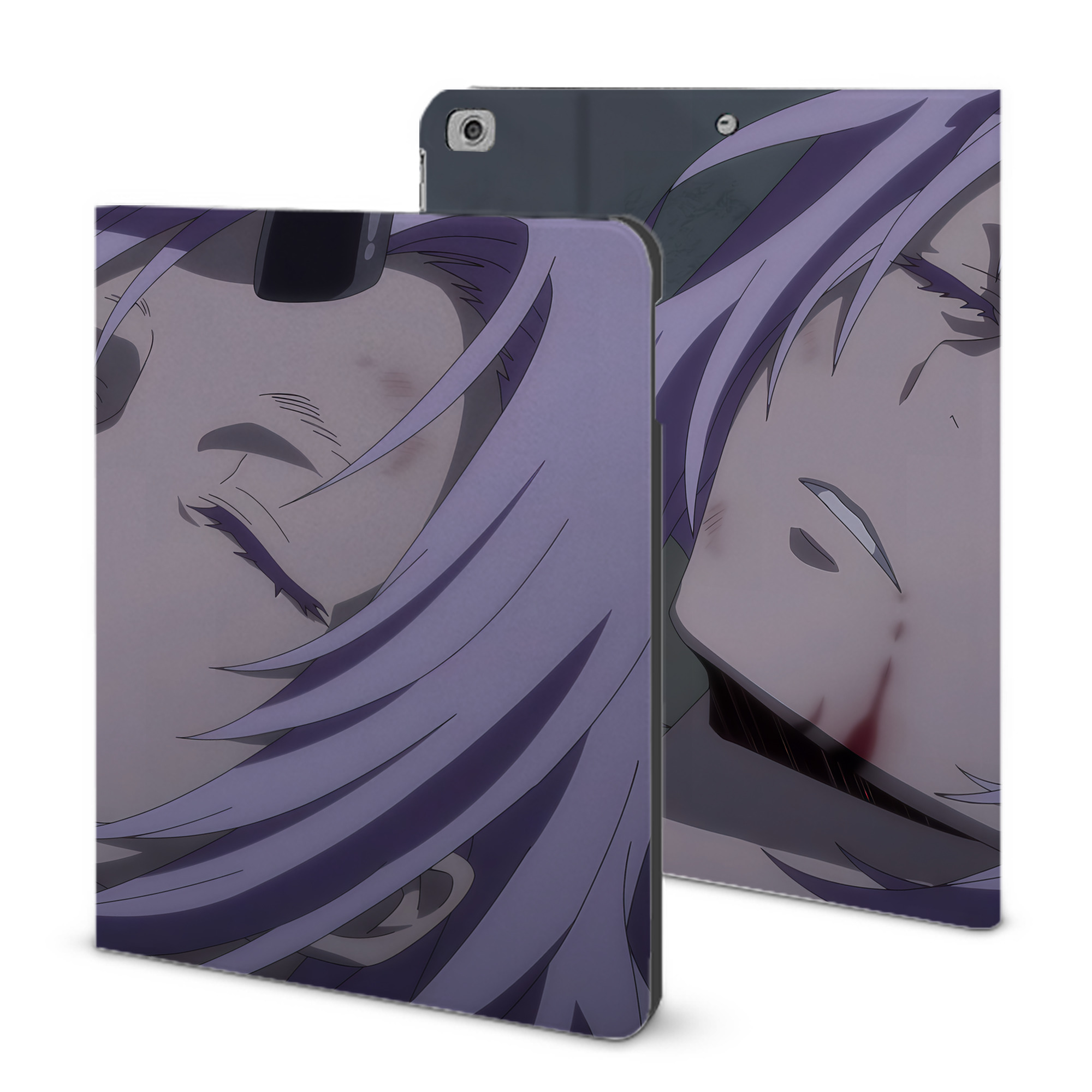 （画像用） 転スラ Regarding Reincarnated to Slime IPad ケース ブック型 PUレザー TPU 耐衝撃 軽量 薄型 ペン収納なし 全面保護 IPad 各モデル対応